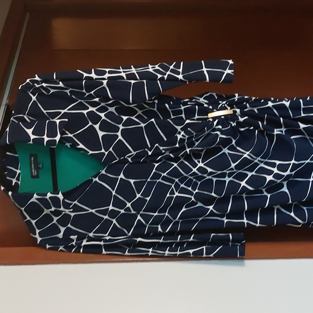 Jones New York faux wrap dress